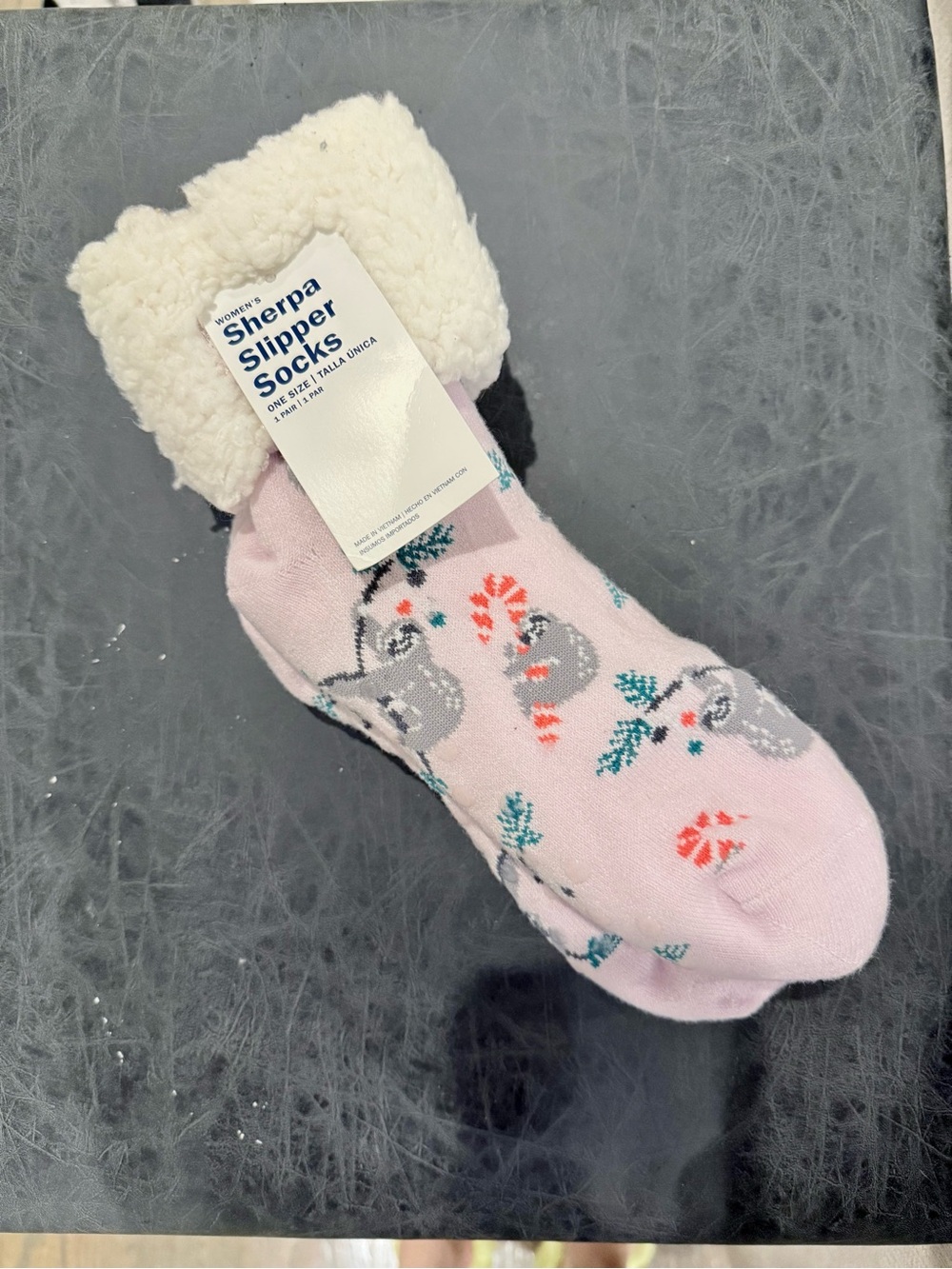 Sherpa Slipper Socks